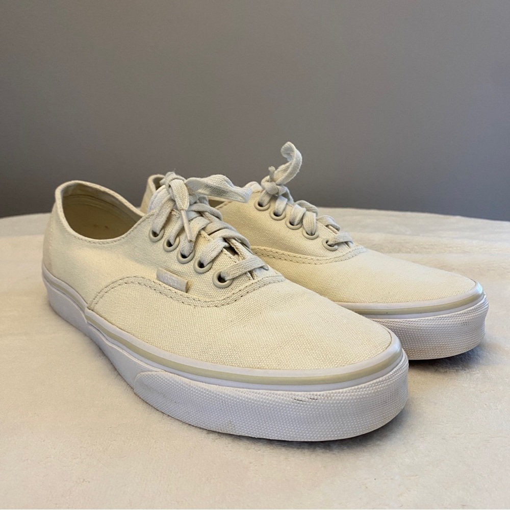 Van’s Authentic Off White Skate Shoes
